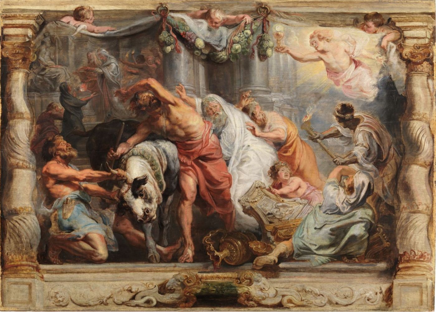 The Triumph of the Eucharist over Idolatry Rubens, Peter Paul